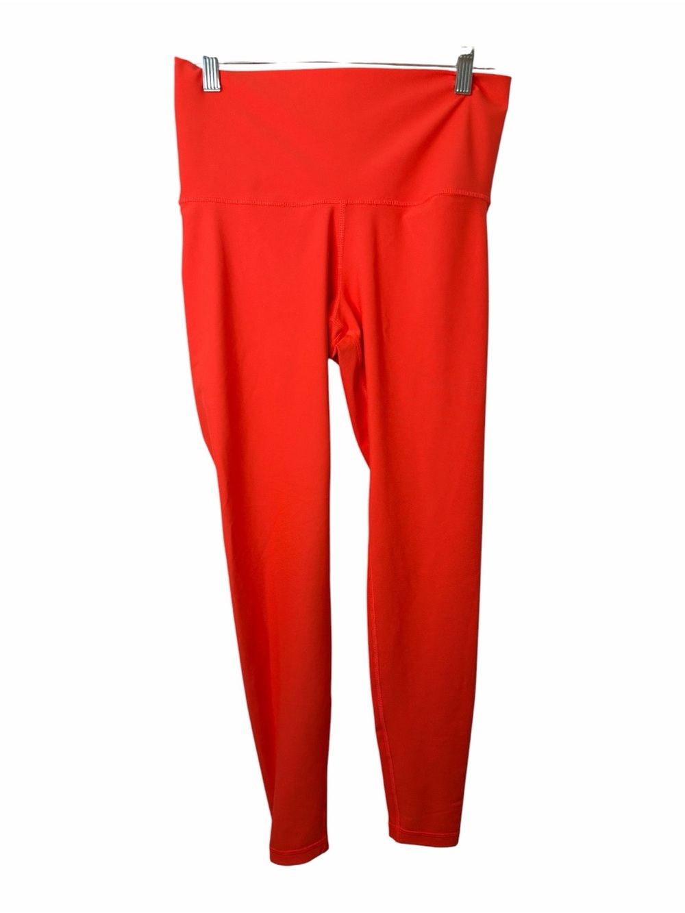 Old Navy Active PowerSoft Orange High-Waist Leggings